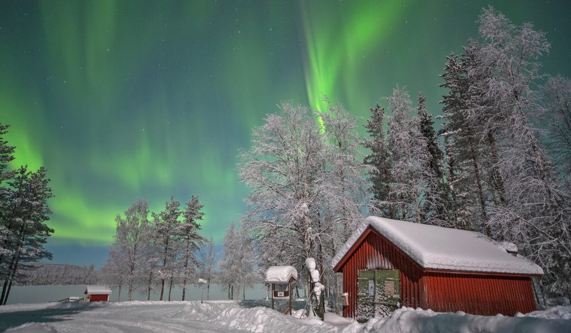 The Northern Lights (Aurora Borealis). Image by Andy Keen