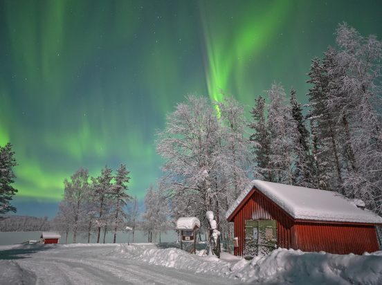 The Northern Lights (Aurora Borealis). Image by Andy Keen
