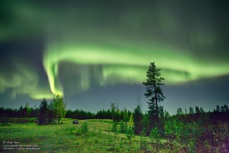 Northern Lights in Autumn.